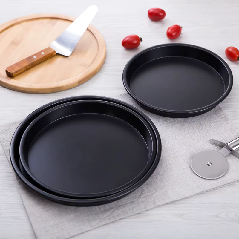 Plaque de cuisson ronde antiarina pour pizza