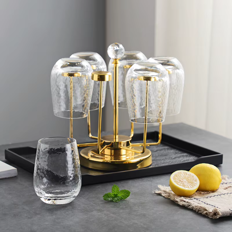 Creative Home-Tasse rotative T1 en acier inoxydable 304, porte-verre