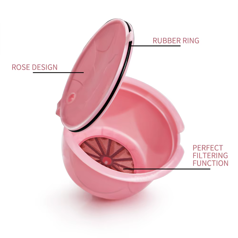 Goutteur Dolci Gusto réutilisable pour Nescafé Dolce Gusto Rose