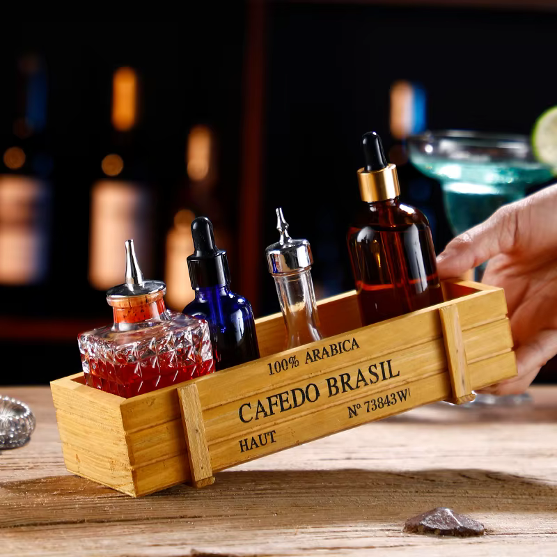 Aixiangru Boîte de rangement pour bouteilles de cocktail