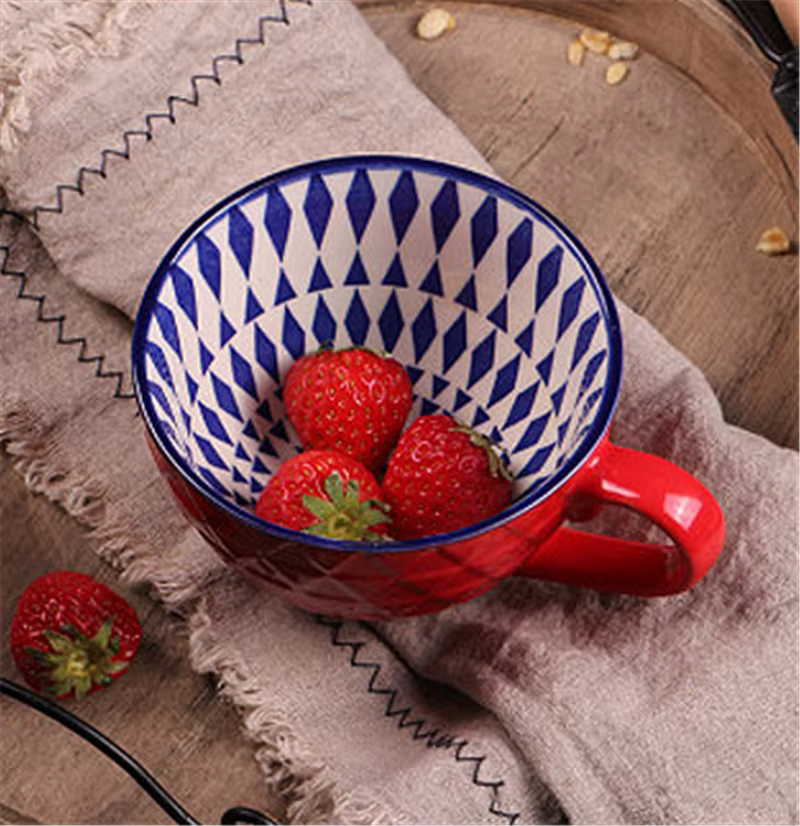 Tasse en céramique de style européen