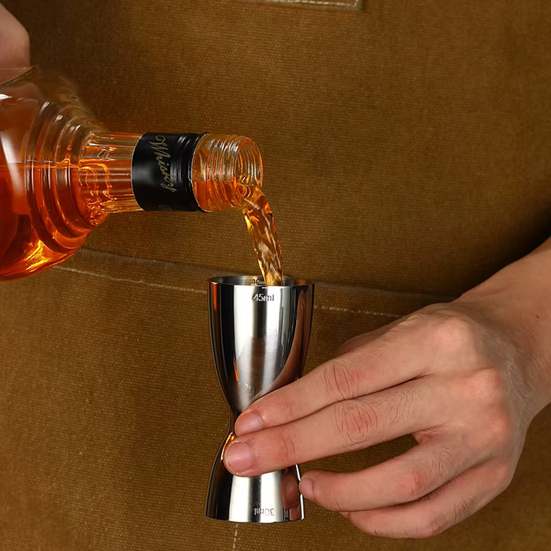 30ml 45ml Cocktail Jigger Bar mesure Jigger acier inoxydable