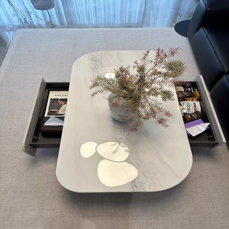 Table basse De rangement créative européenne élégante exquise Glamour