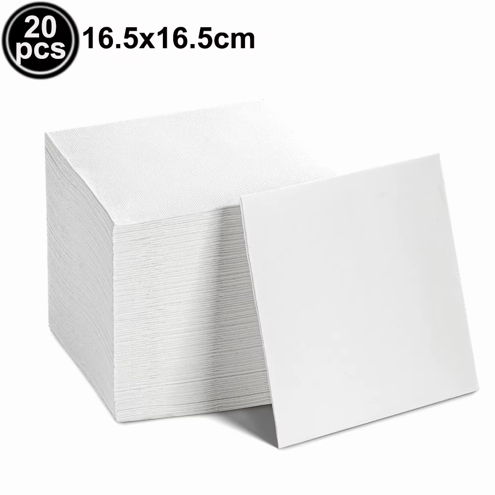 Ensemble de vaisselle jetable de couleur unie sur le thème blanc pur