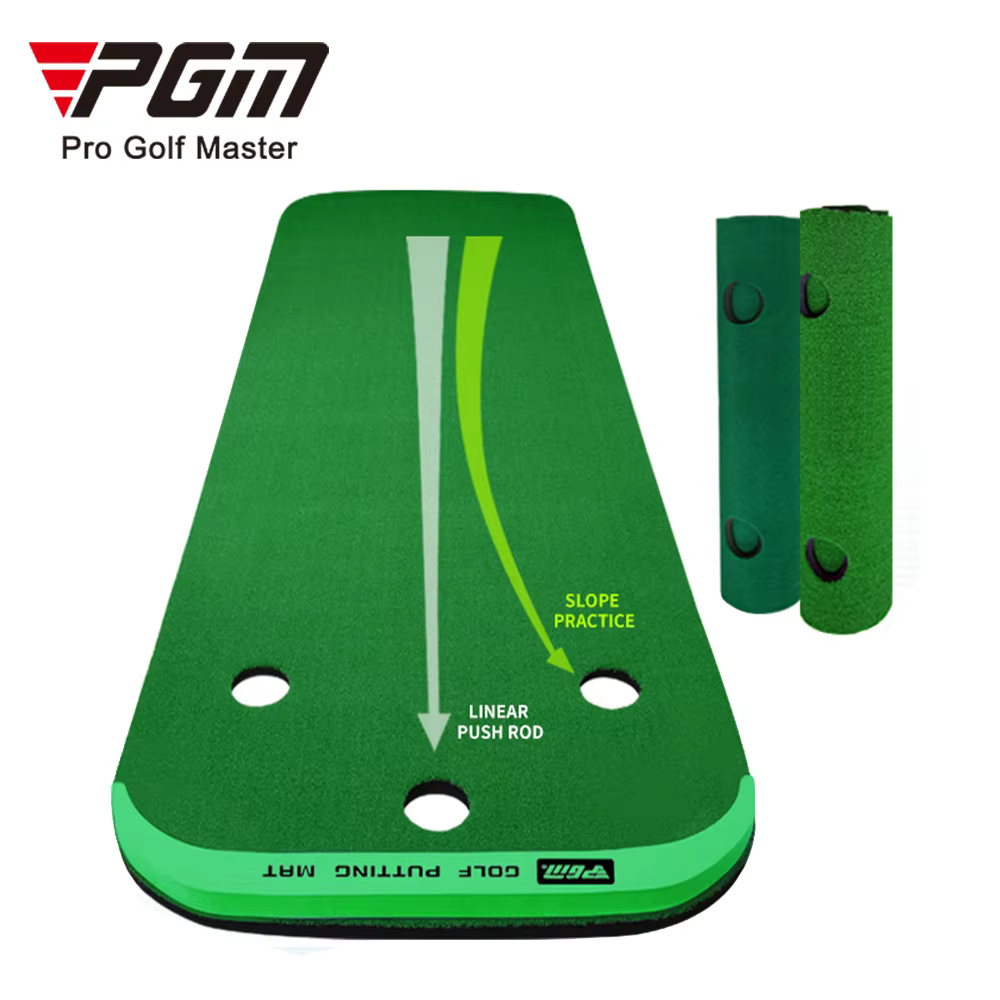 Tapis de putting PGM - Pratique de golf en intérieur/extérieur