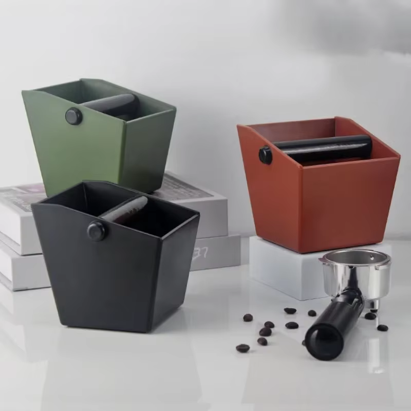 Knock Box-Récipient de marc de café expresso