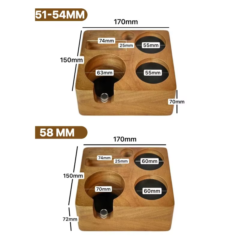 Station de bourrage pour expresso 51/54/58mm