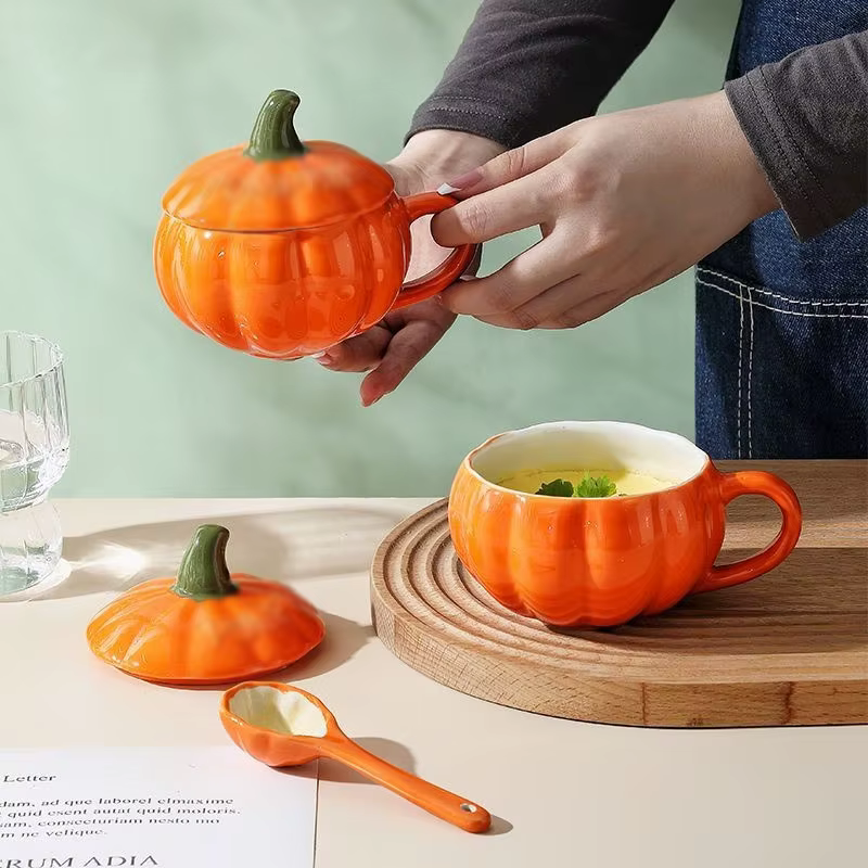 Tasse de citrouille créative d'halloween