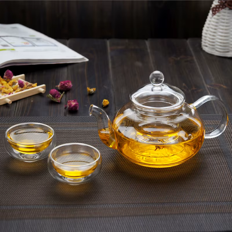 Théière en verre de 400 ml/1000 ml