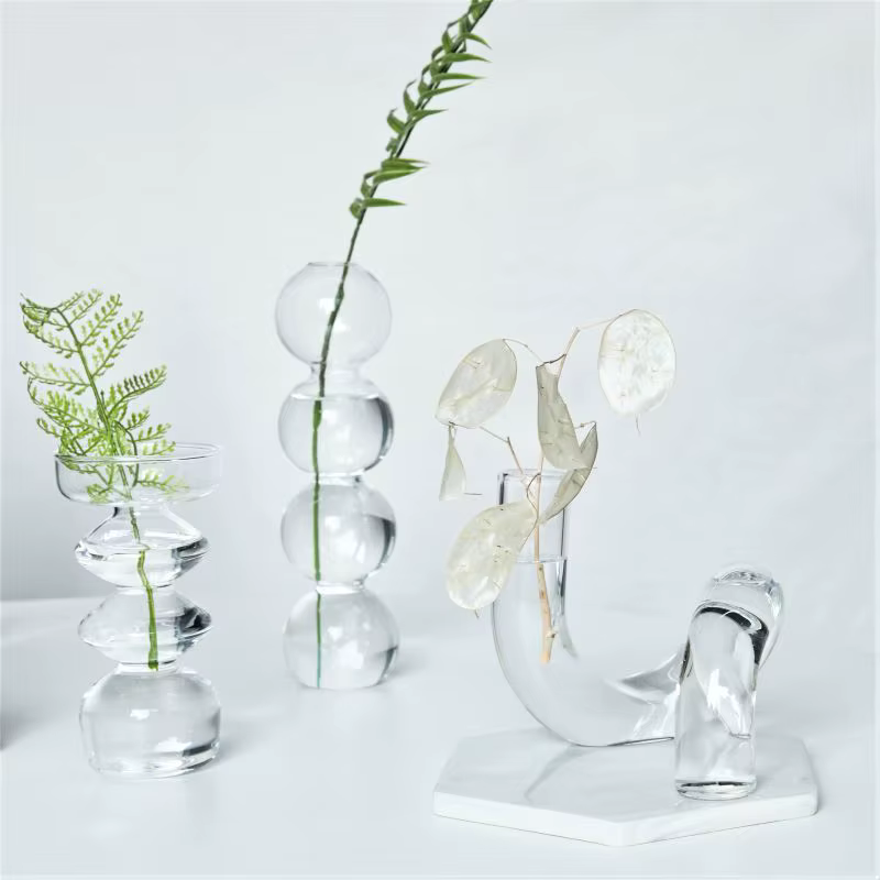 Vase Transparent moderne décor à la maison