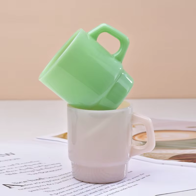 Tasses à café en verre de style coréen