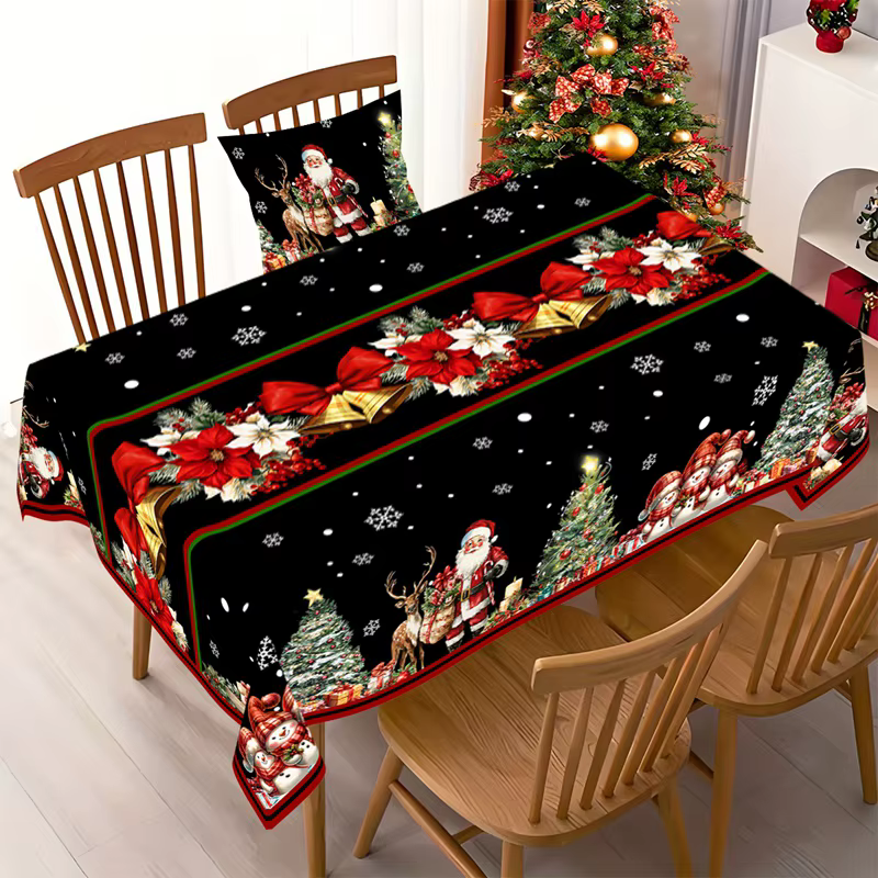 Nappe de noël décorations de Table