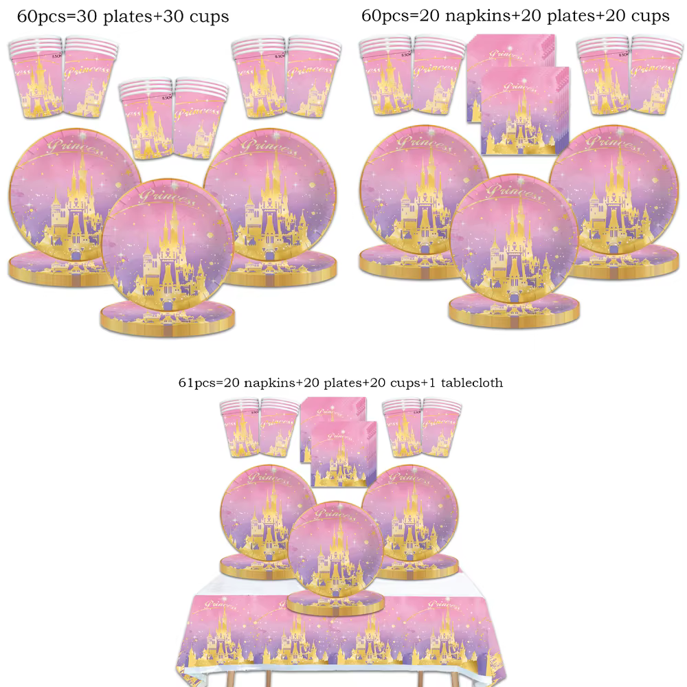 Ensemble de tasses, assiettes