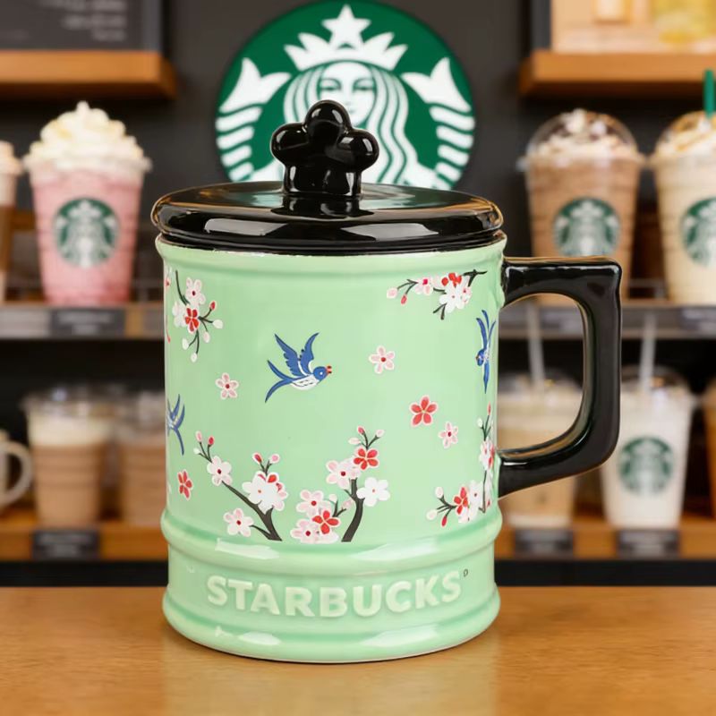 Tasse Starbucks Lucky Magpie Plum Blossom