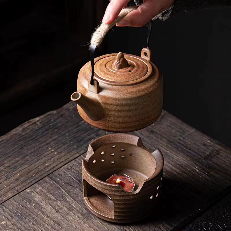 Théière en céramique de style japonais