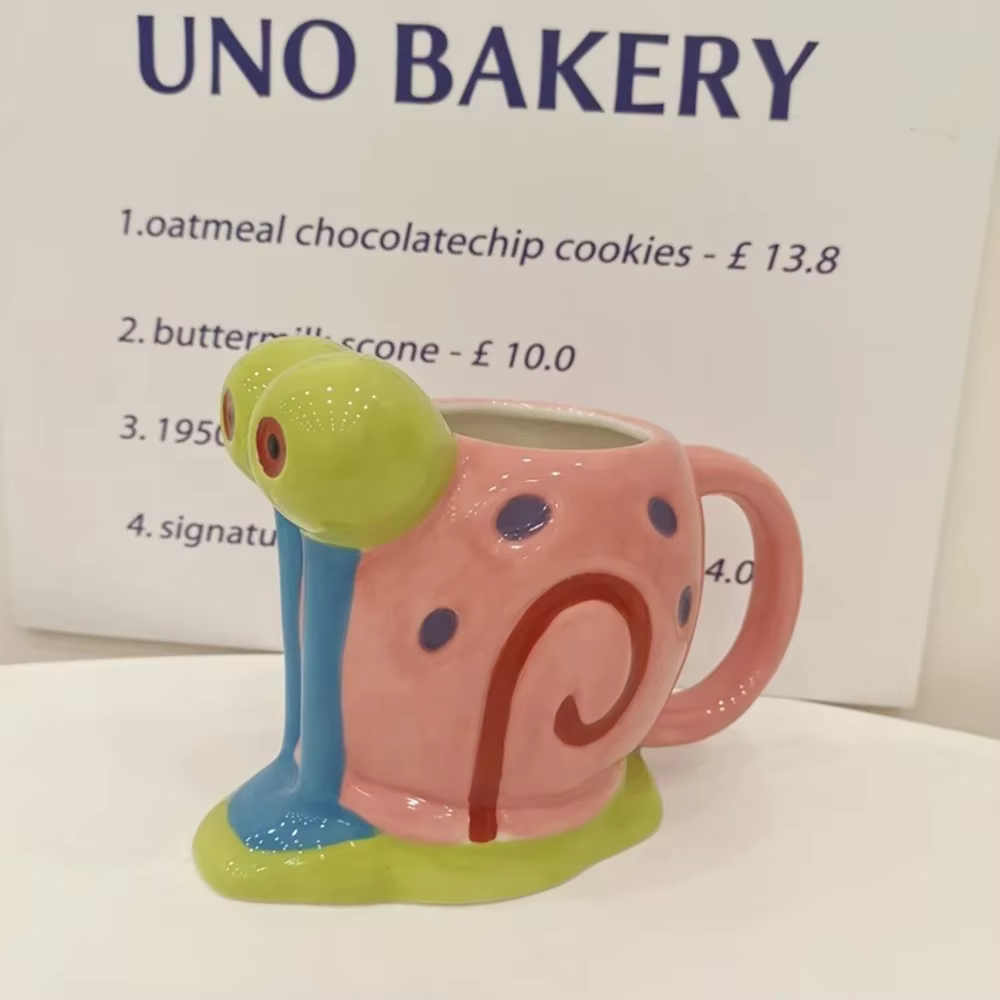 Tasse à café en céramique d'escargot de 260ML