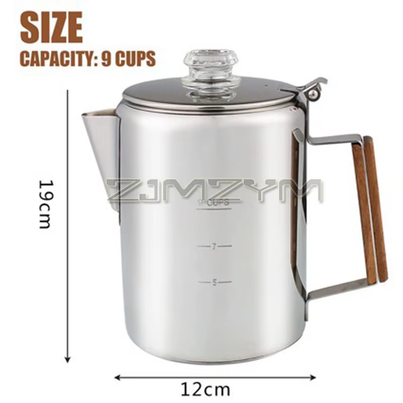 Cafetière Portable en acier inoxydable