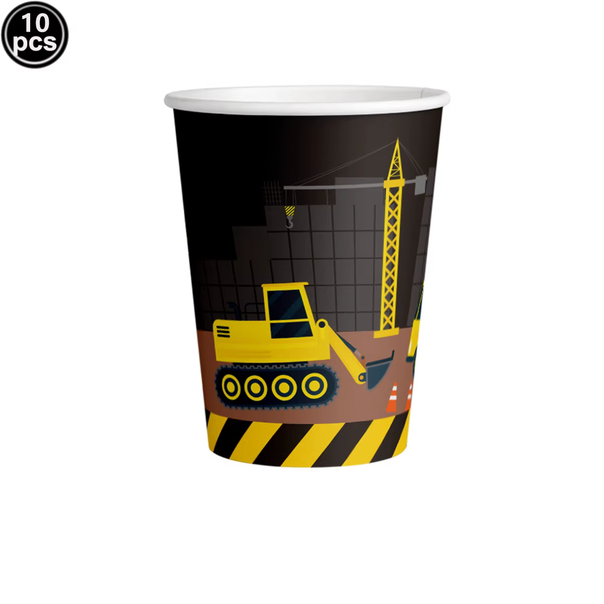 Vaisselle jetable pour chantier de construction