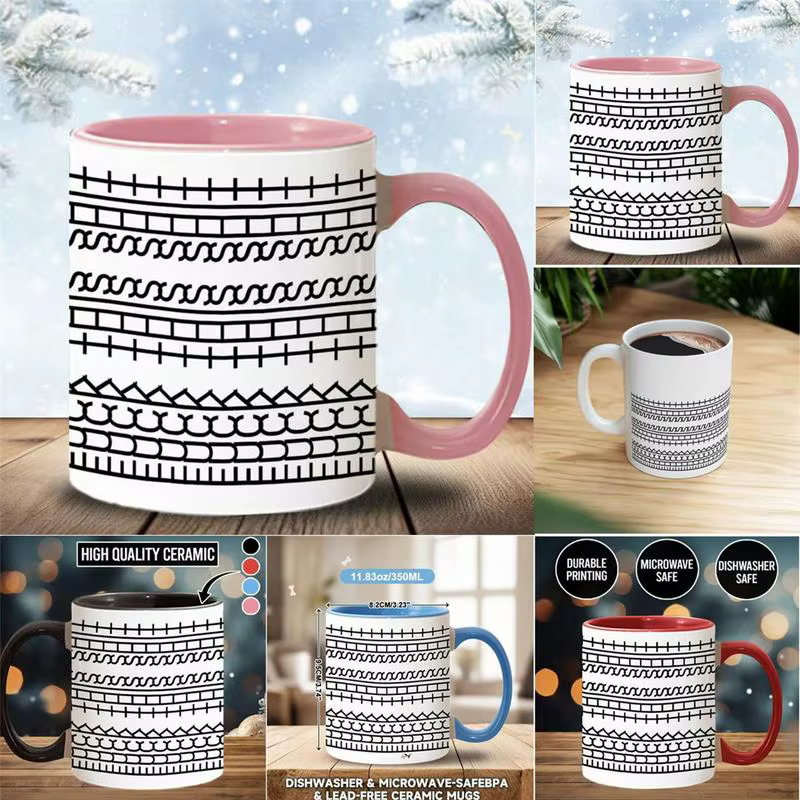 Tasse en céramique, tasse à café sûre au micro-ondes