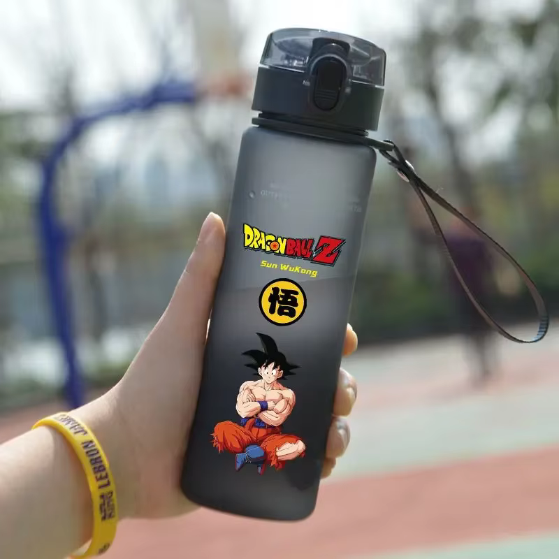 Bouteille d'eau de grande capacité Dragon Ball Son Goku Vegeta