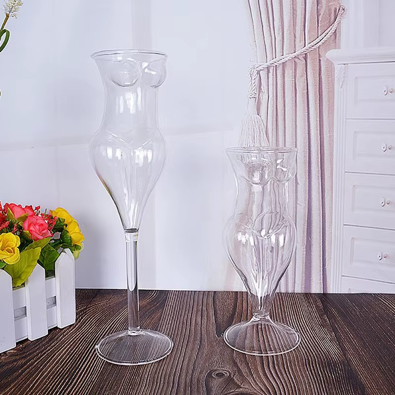 Verre à Cocktail créatif en forme de corps pour femme