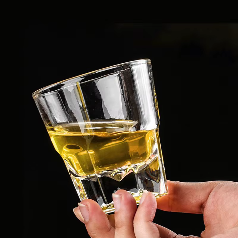 Ensemble de verres à expresso italiens à fond optique