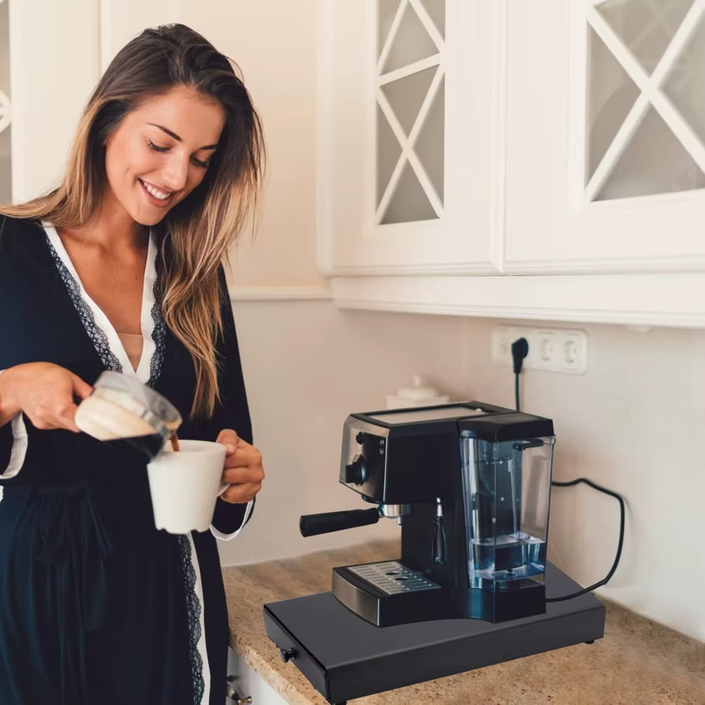 Support de tiroir pour dosettes de café