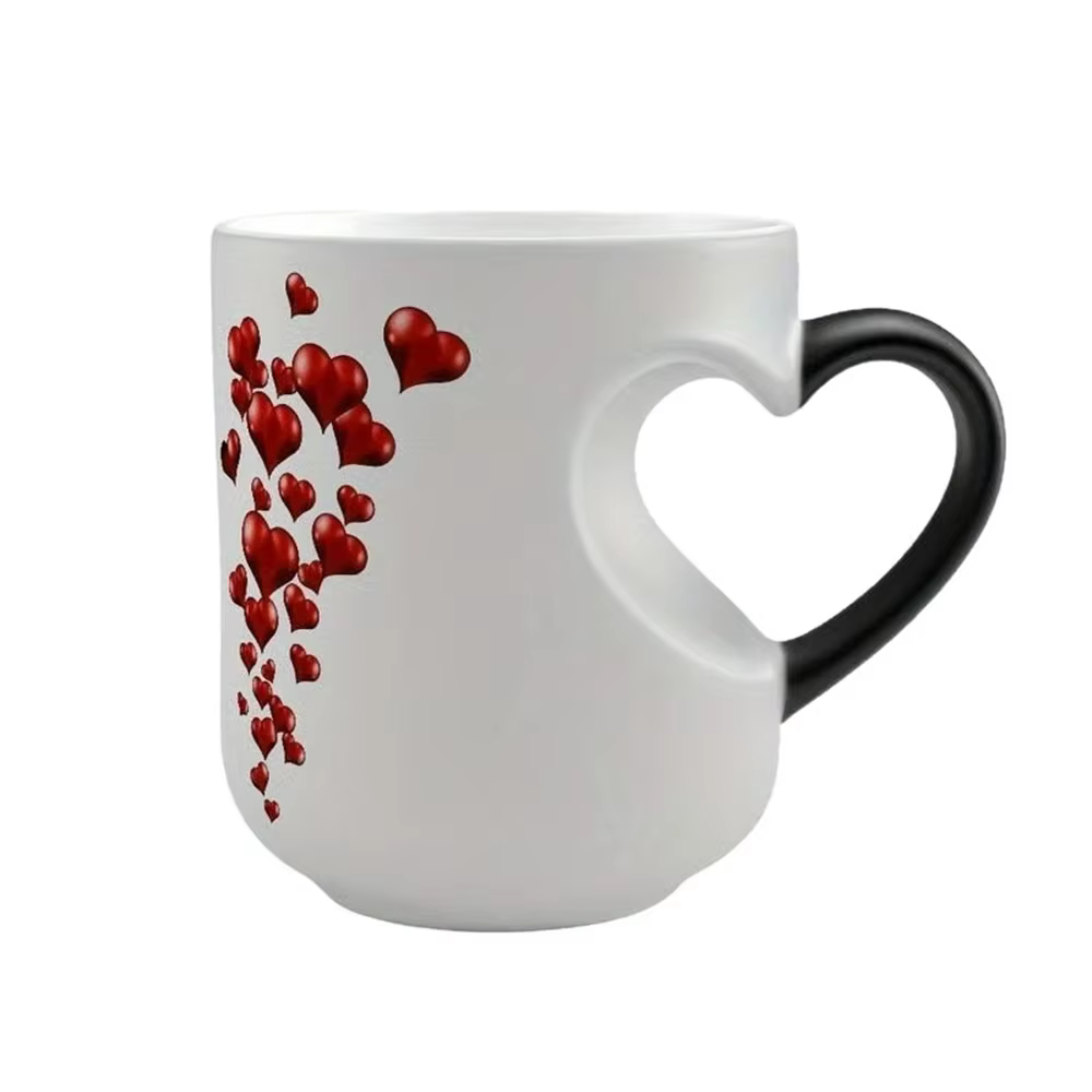 Tasse Magique Amusante à Changement de Couleur