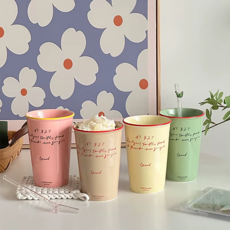 Tasse à café en céramique française