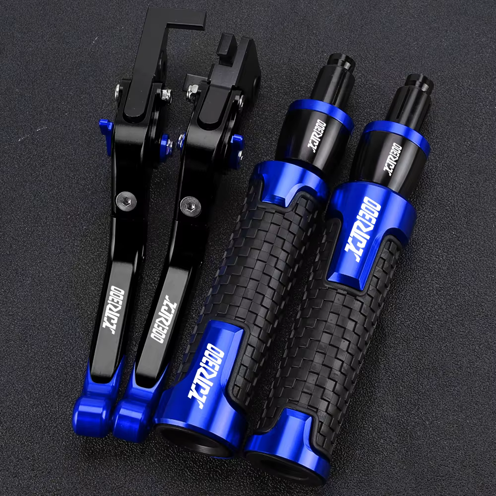 Leviers de Frein et d'Embrayage avec Poignée pour Moto YAMAHA, Accessoires pour XJR 1300 XJRlingRACER 2004-2016 2015 2014 2013 2012 2011 2010