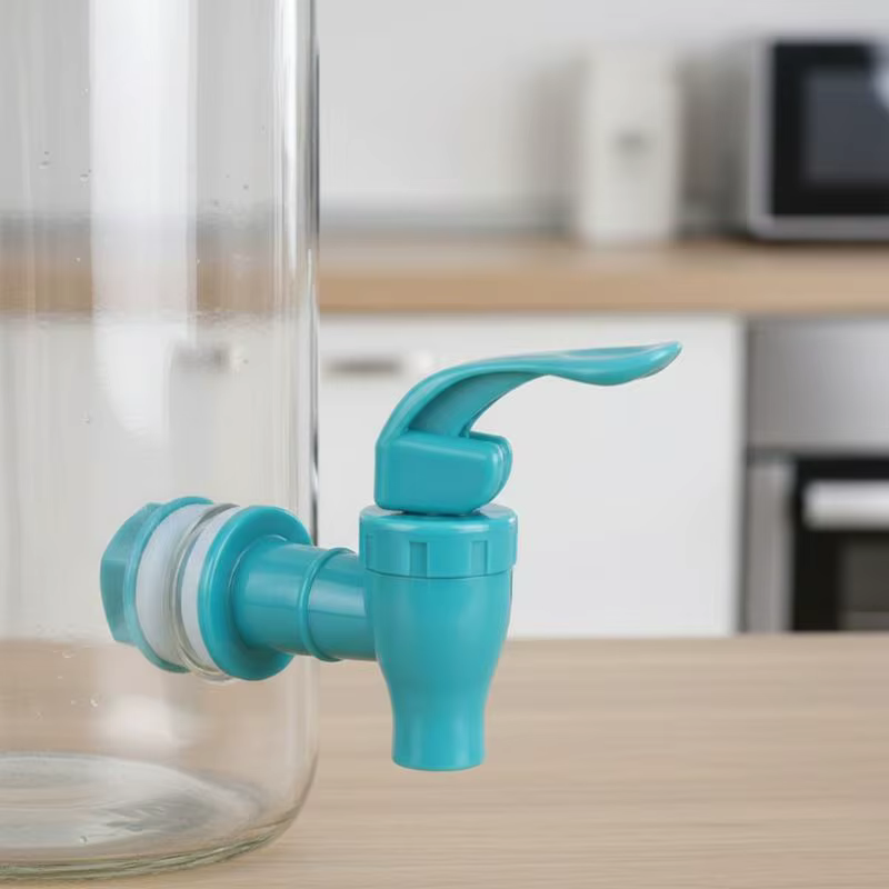 Robinet distributeur de vin et d'eau en verre 2L pour usage domestique