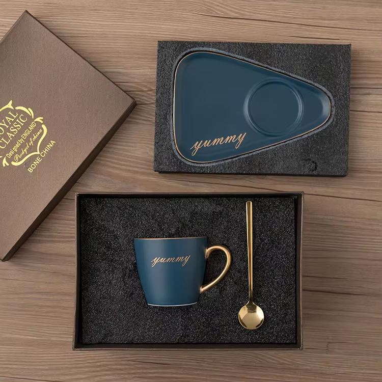 Café lait thé tasse bureau hôtel loisirs thé boîte-cadeau