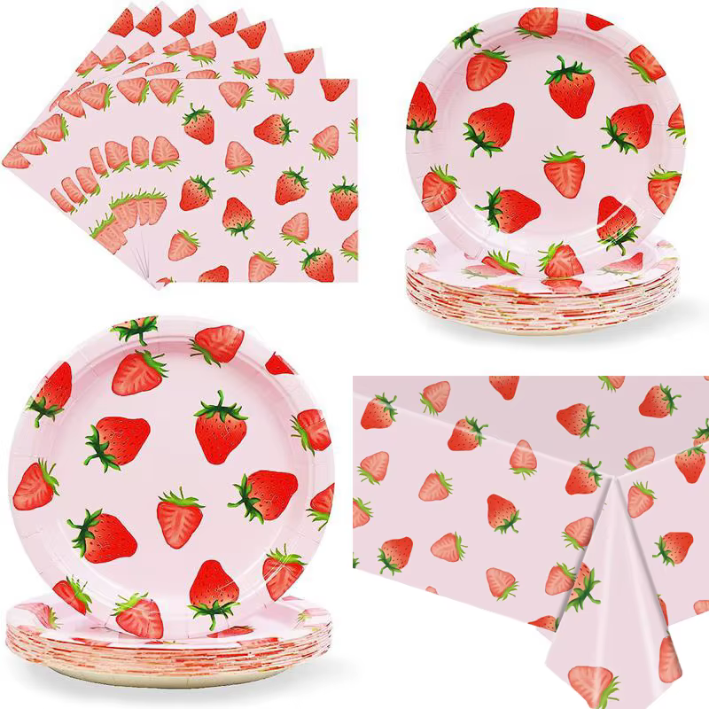 Assiettes jetables, tasses