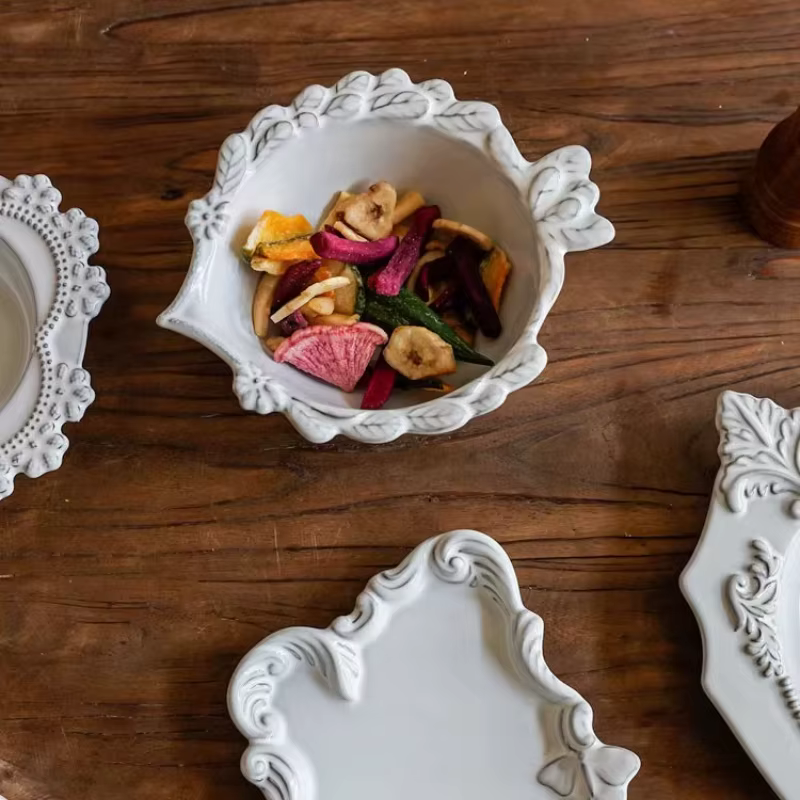 Assiette en céramique créative de Style coréen