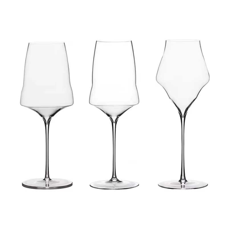 Verre à vin en cristal de qualité supérieure de luxe de Style Josephinen