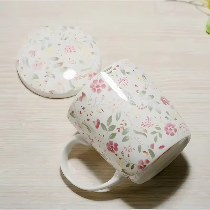 Tasse à café en porcelaine véritable