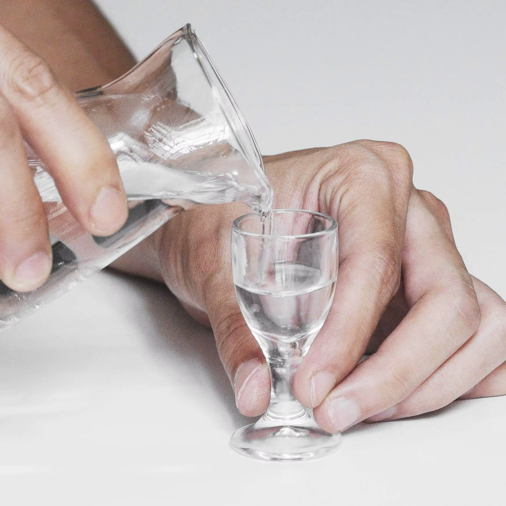 6 pièces Mini tasses à vin ensemble 10/15/25ml verre à Shot verres transparents pied haut gobelet liqueur spiritueux