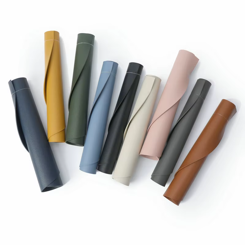 Napperon en cuir PU, tapis de Table