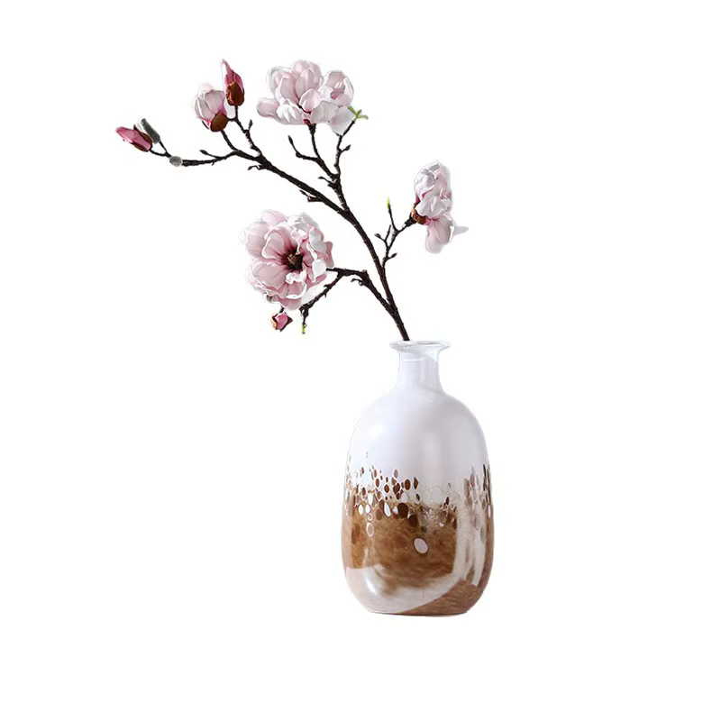 Vase en verre géométrique à bulles dégradées, bouteille en verre pour hydroponie, terrarium, vases à fleurs, pot de fleurs, accessoires de décoration pour la maison