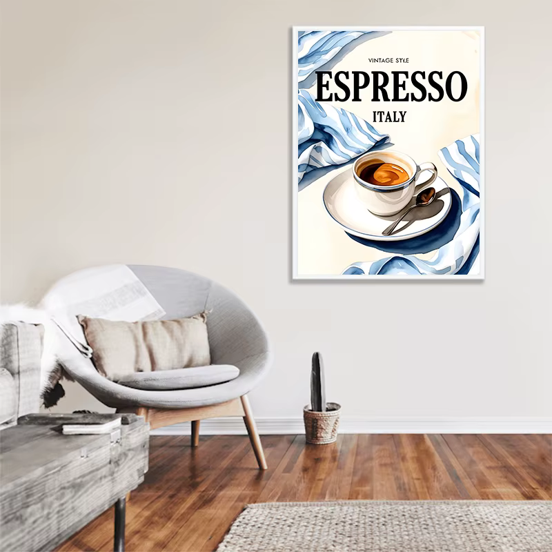 Affiche de Club de café de Style bohémien