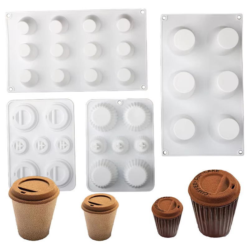 Moule à gâteau en Mousse au chocolat en Silicone
