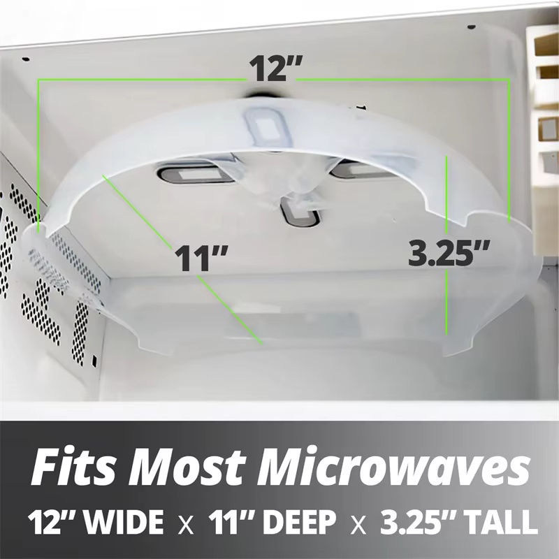 Couvercle de plaque de micro-ondes avec aimant