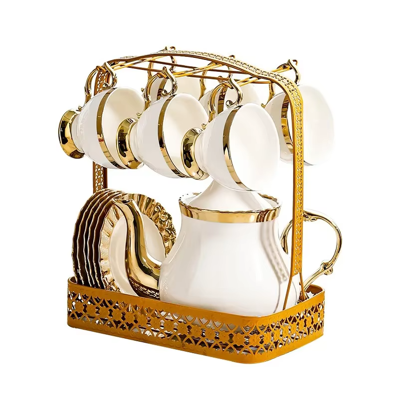 Ensemble de tasses à café en céramique de Style européen moderne-tasses