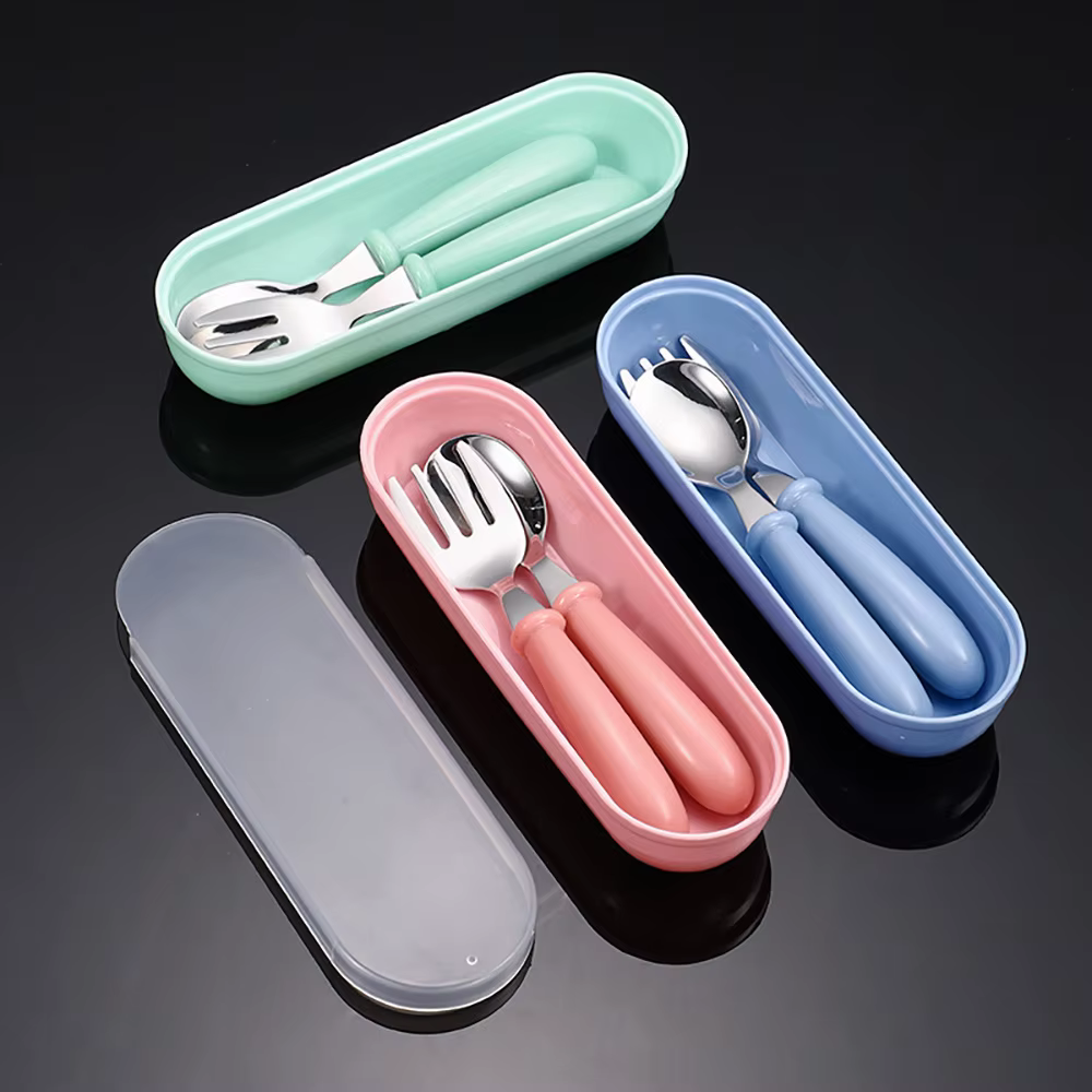 Bébé deux pièces gadget ensemble de vaisselle