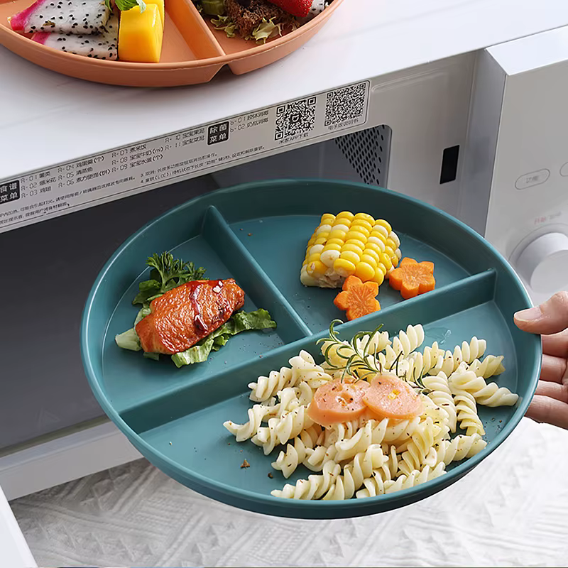 Assiette ronde réutilisable pour la cuisine