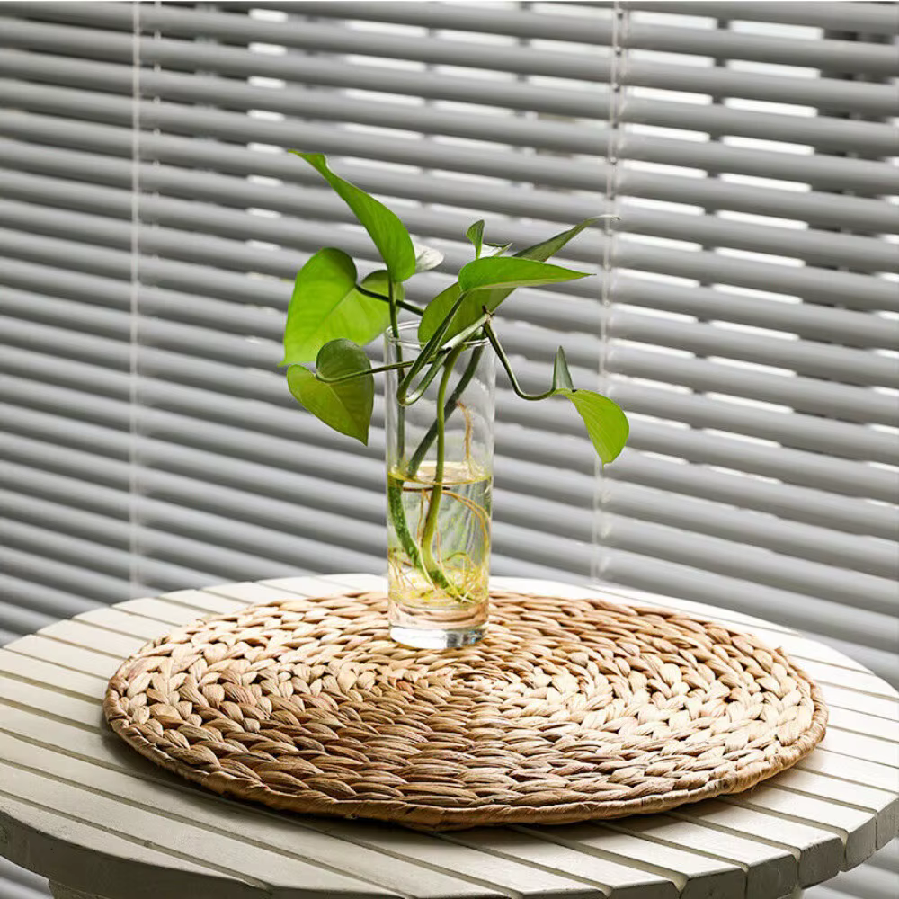 Napperons ronds en rotin