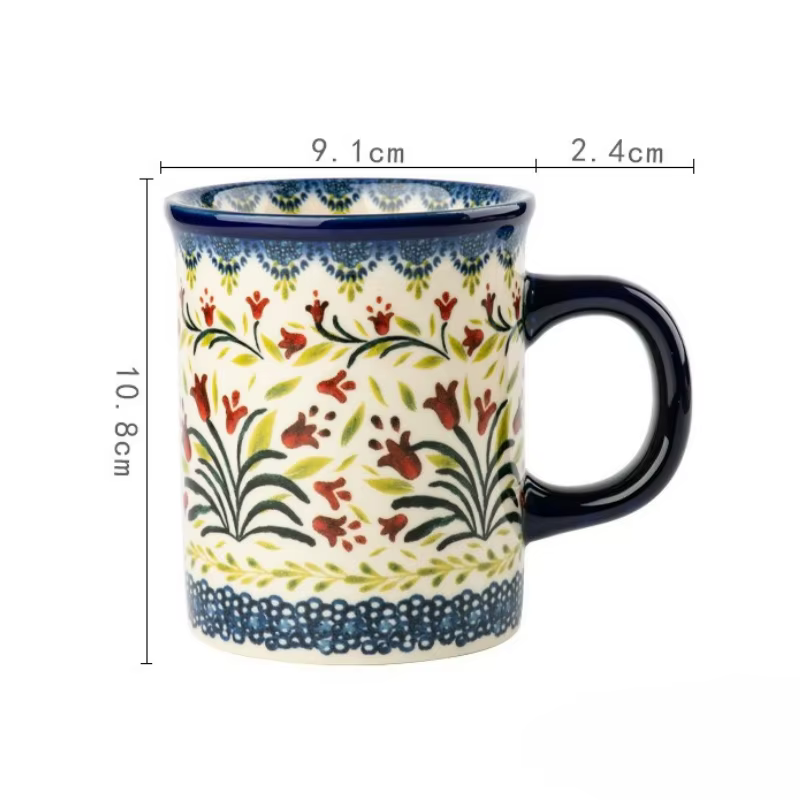 Tasse à café en céramique de Style Vintage