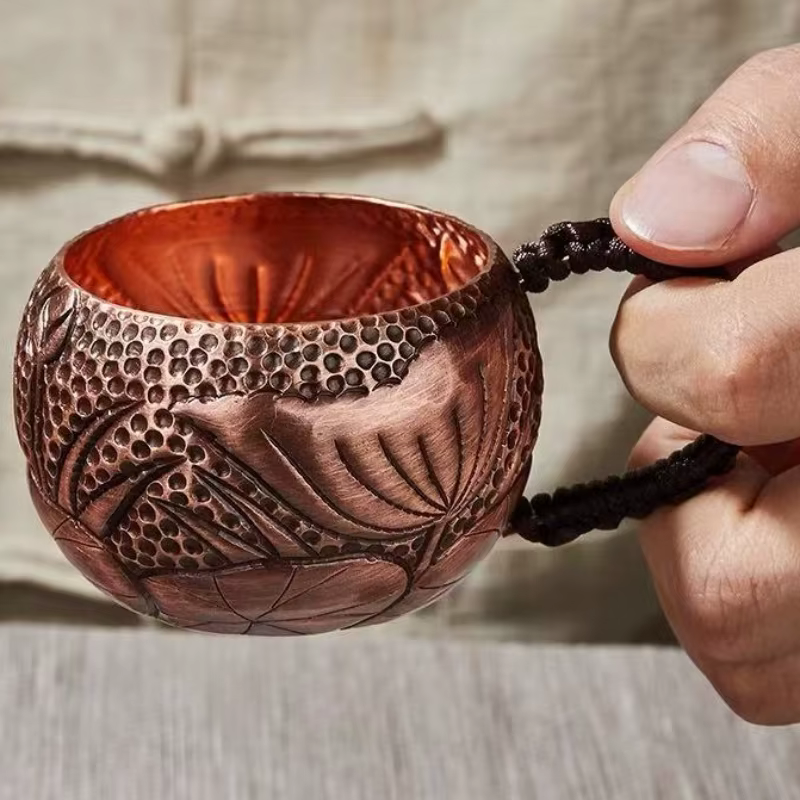 Tasse à café en cuivre pur