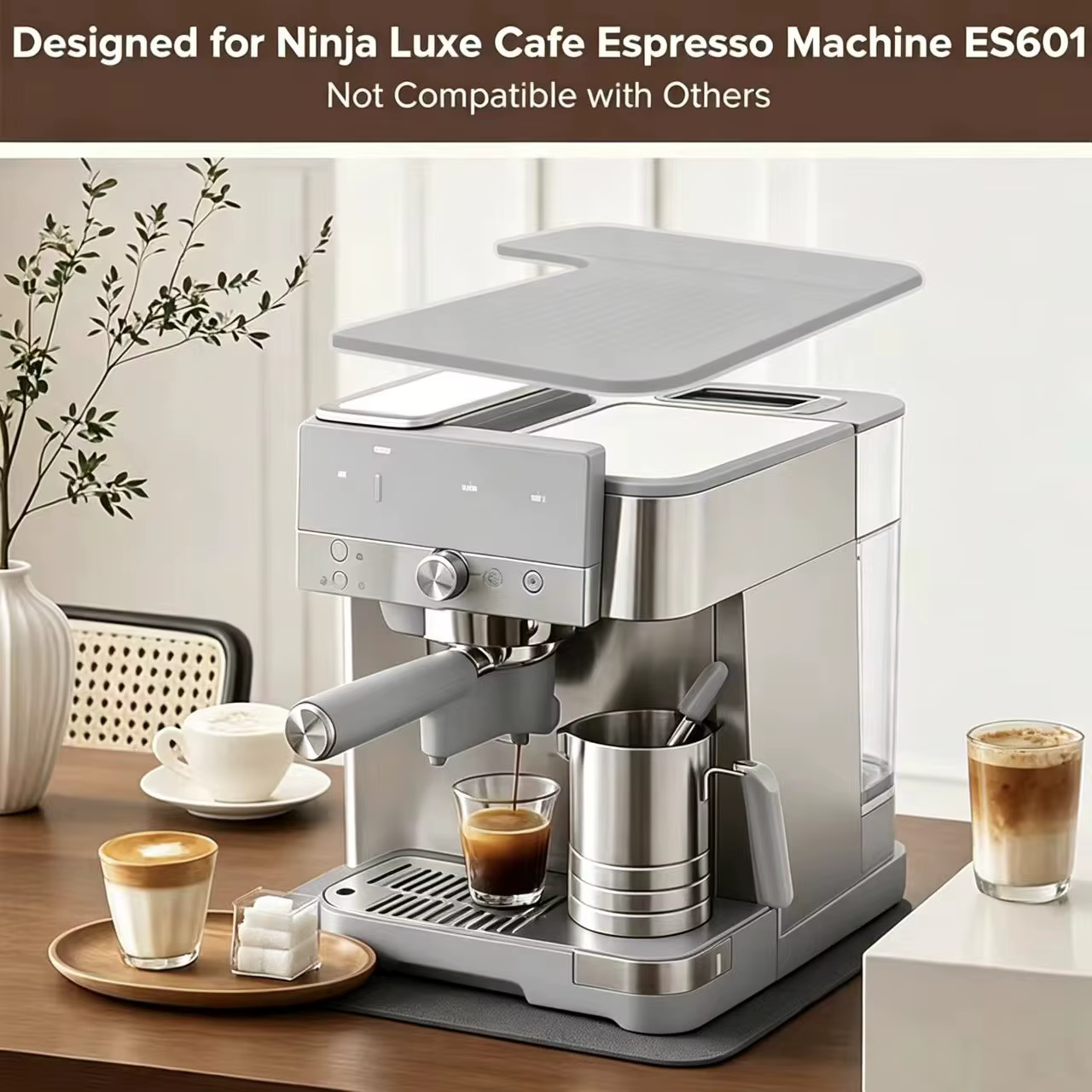 Tapis de protection pour machine à café expresso Ninja Luxe ES601 & ES701