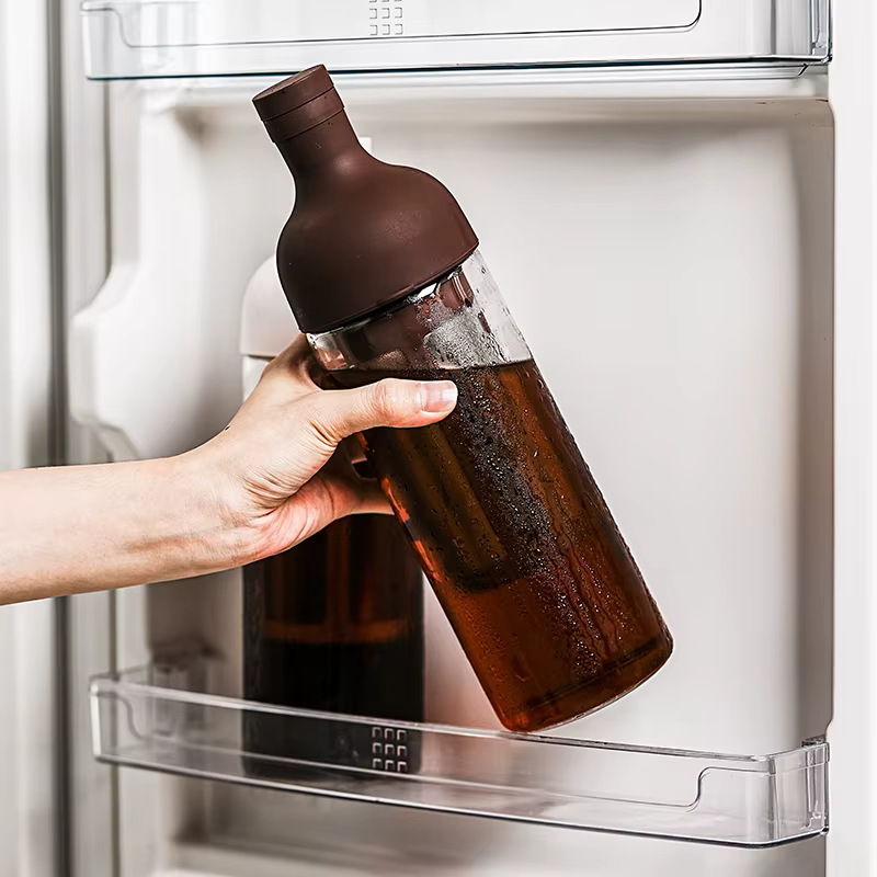 Cafetière à infusion froide en verre faite à la main pour la maison